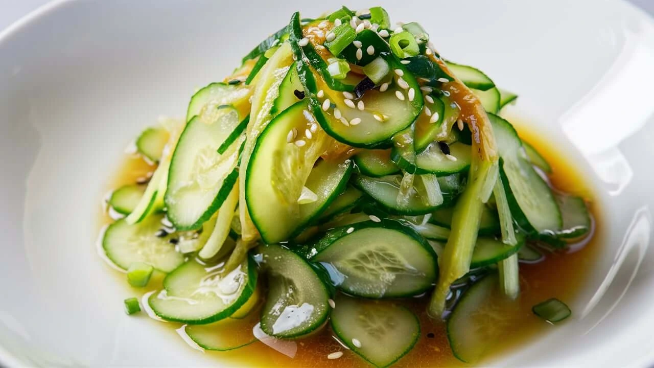 Fresh and Tangy Din Tai Fung Cucumber Salad