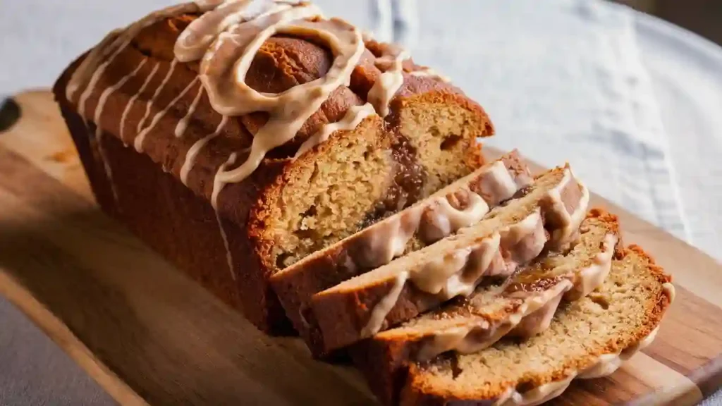 Freshly Baked Cinnamon Bread Loaf