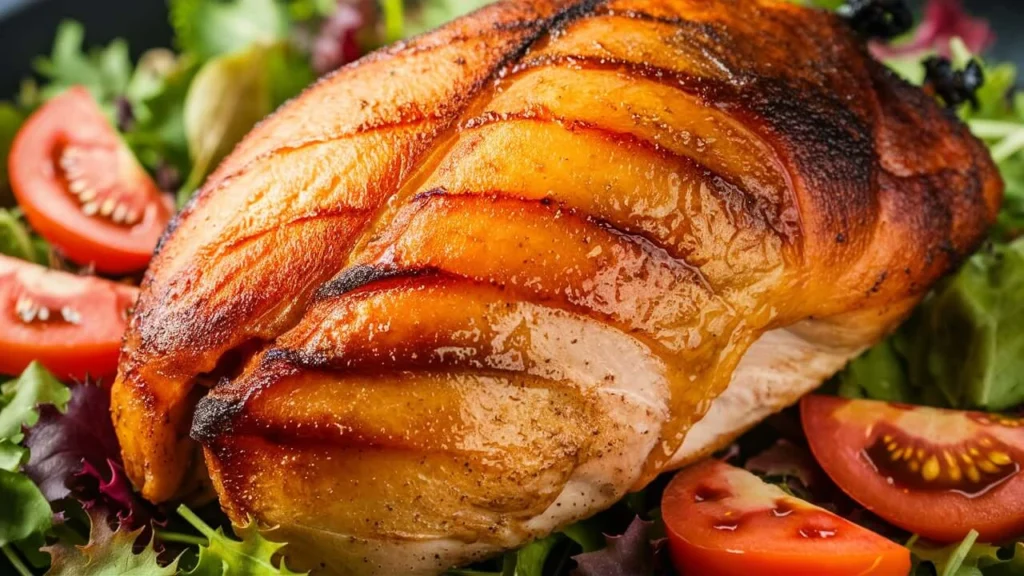 Succulent Smoked Turkey Breast with Rich Smoky Flavor