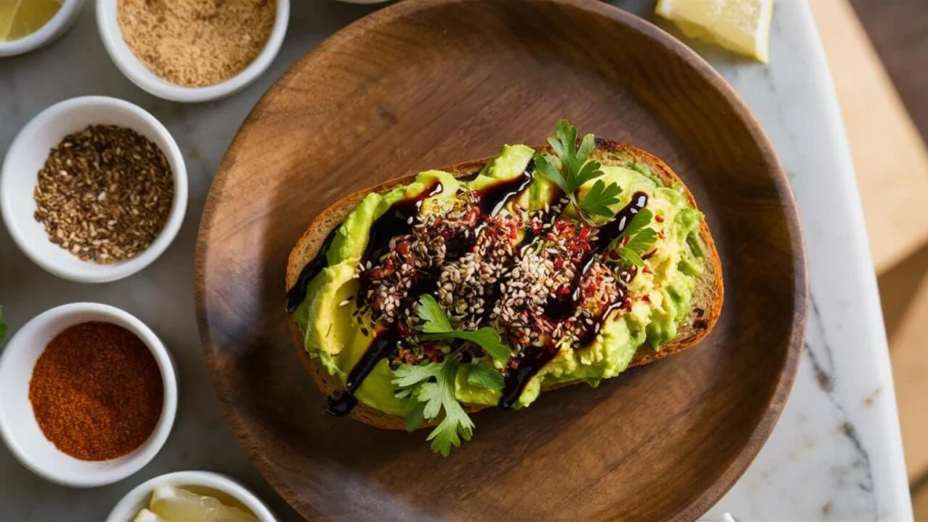 Avocado Toast with Creative Seasoning Options