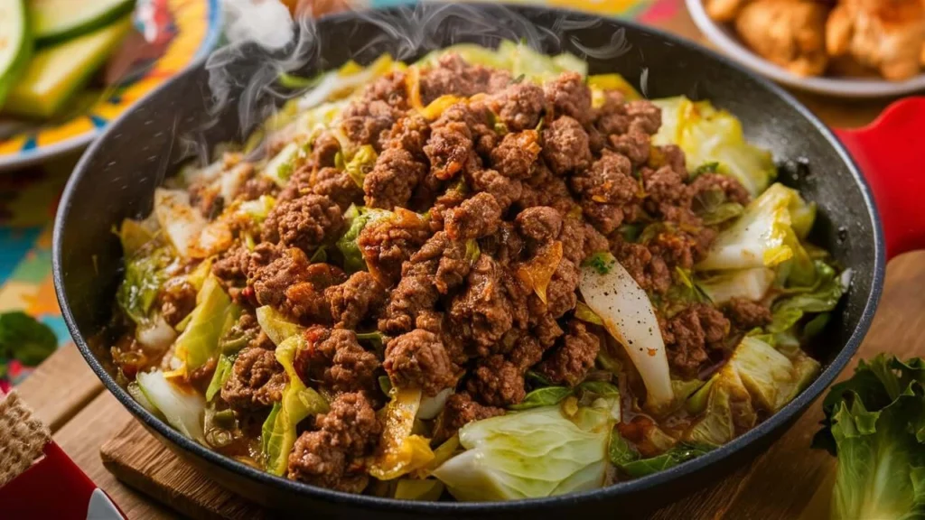 Flavorful Hamburger Cabbage Meal