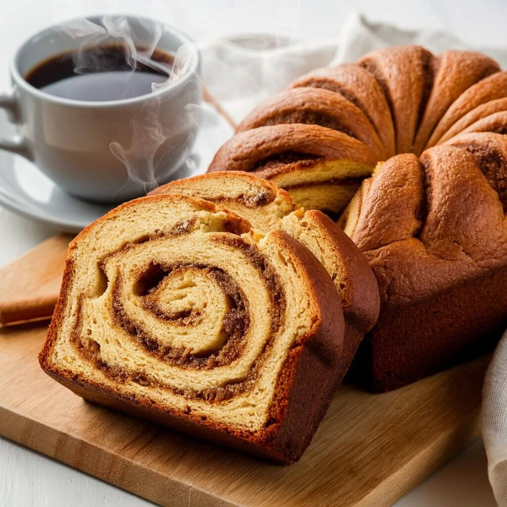 Simple Easy Cinnamon Bread Fresh Out of the Oven