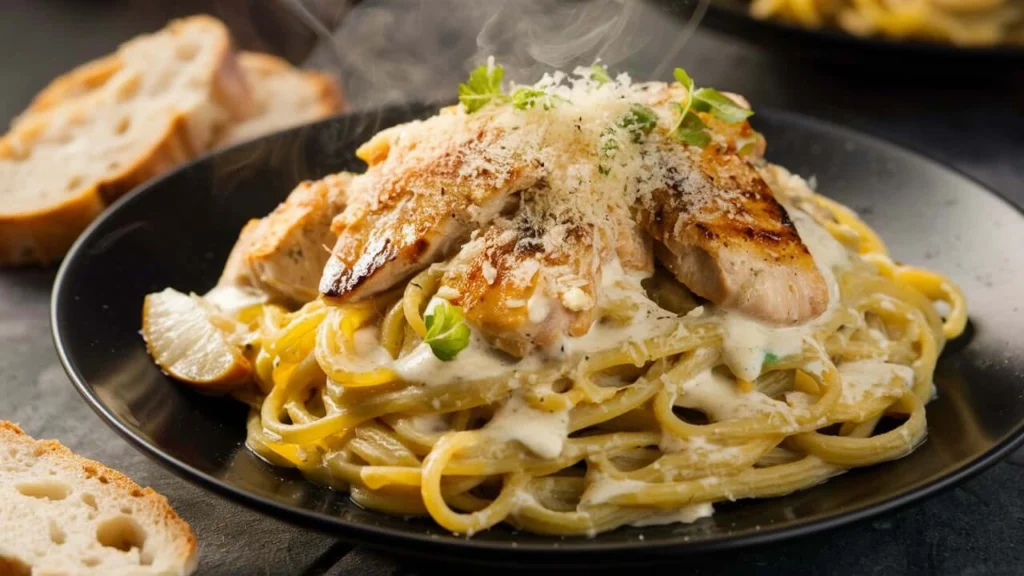 Garlic Parmesan Chicken Pasta – Comfort in Every Bite