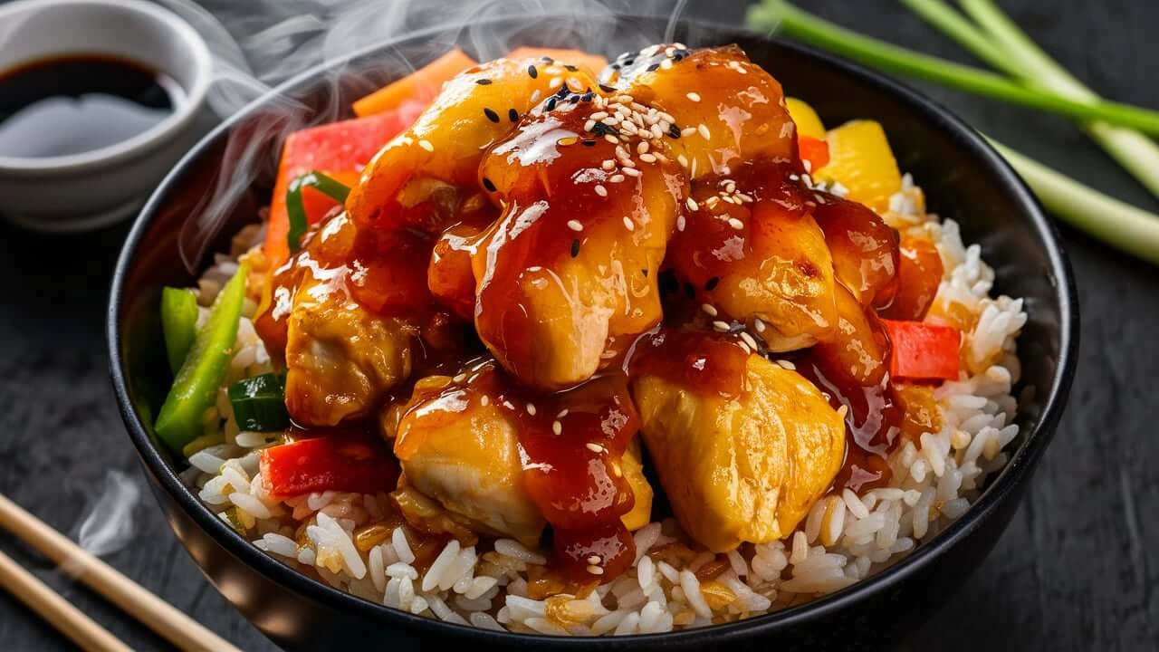 Hot Honey Chicken Bowls: Sweet, Spicy, and Satisfying