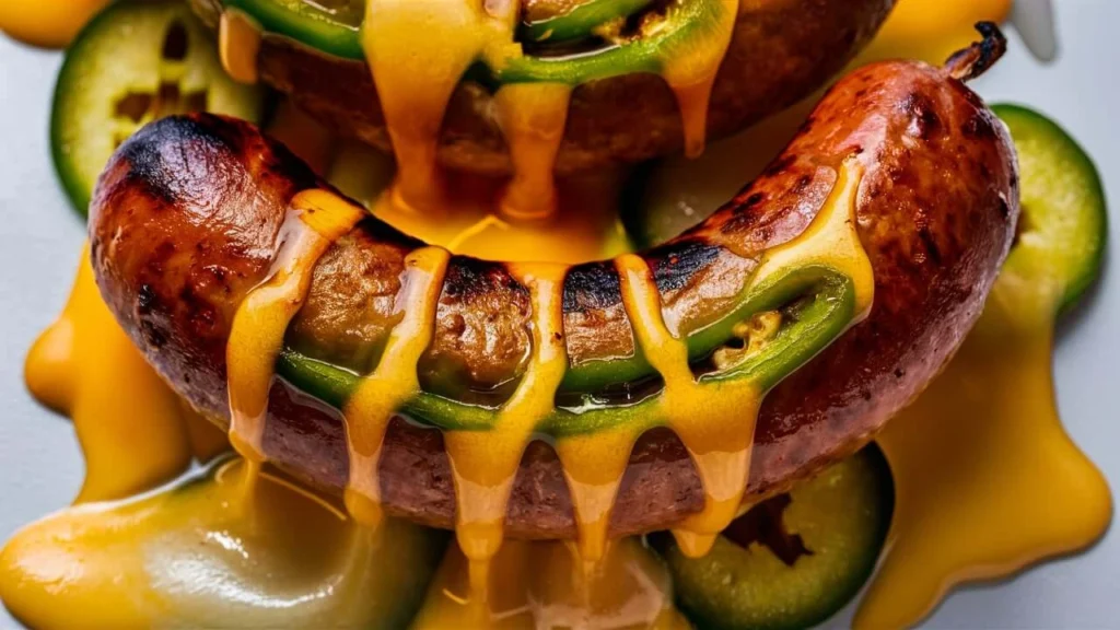 Juicy Jalapeño Cheddar Sausage – Spicy, Cheesy, & Flavorful