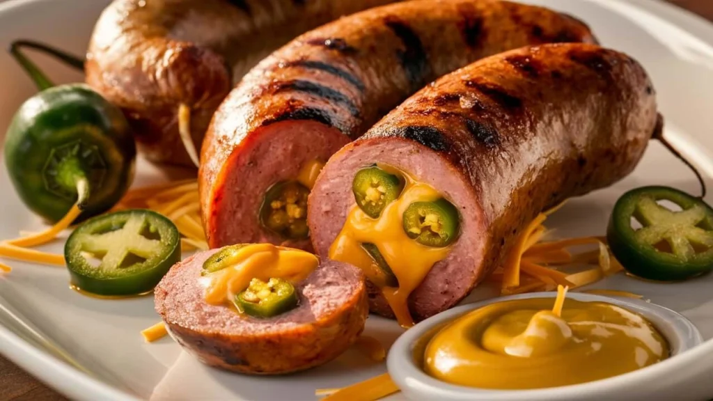 Jalapeño Cheddar Sausage – Spicy & Cheesy