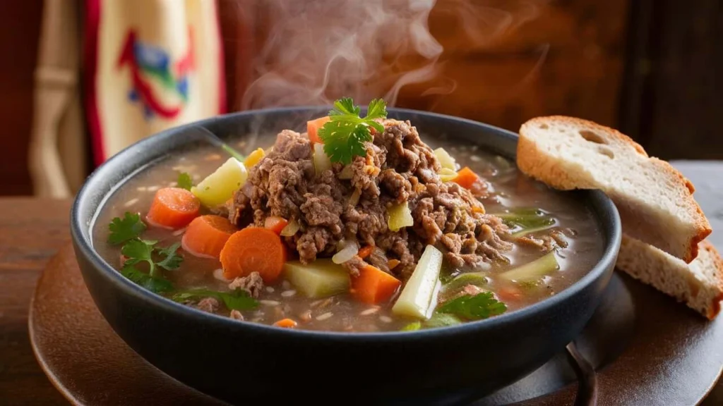 Hearty and Flavorful Porcupine Soup