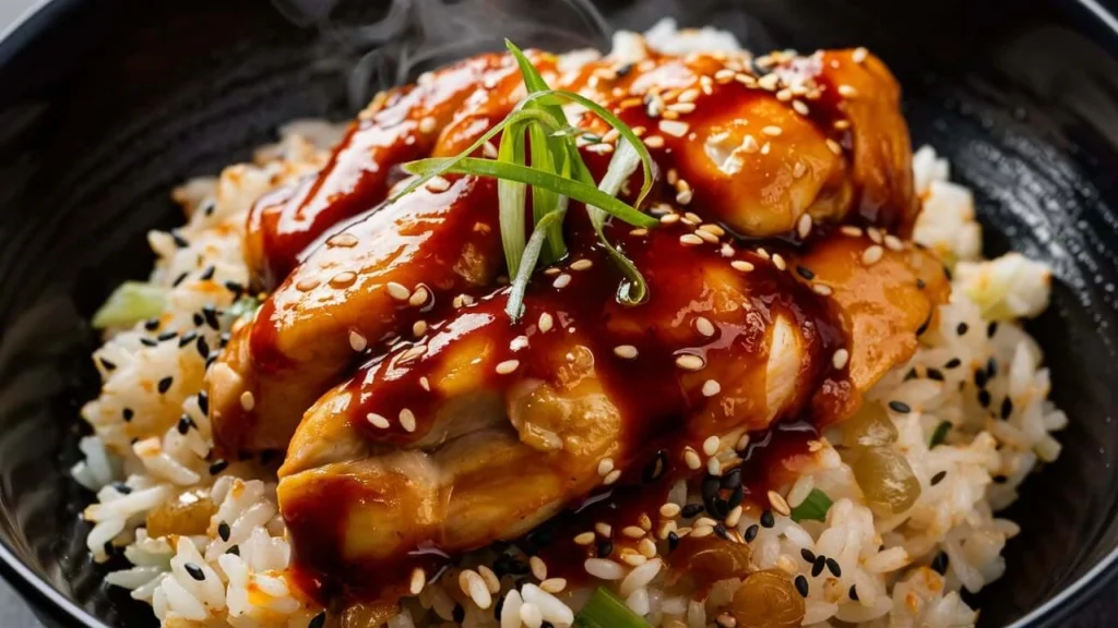 Teriyaki Chicken Rice Bowl