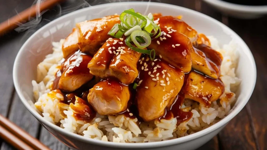 Teriyaki Chicken Rice Bowl Recipe – A Quick & Flavorful Meal