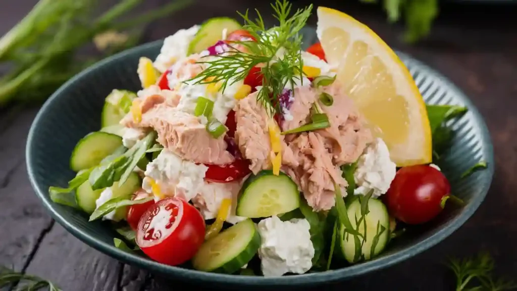 Cottage Cheese Tuna Salad