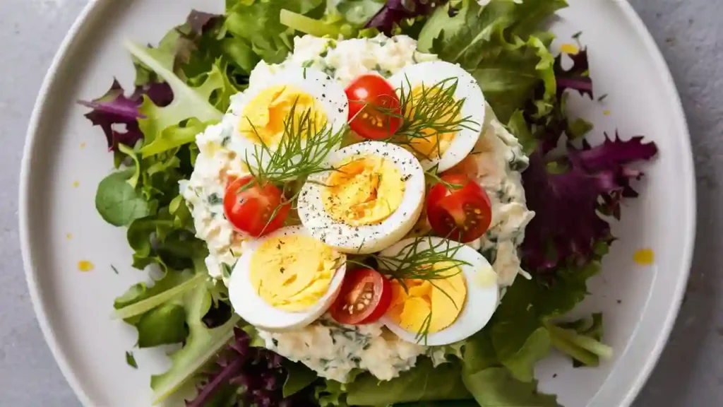 Fresh and Tangy Greek Yogurt Egg Salad