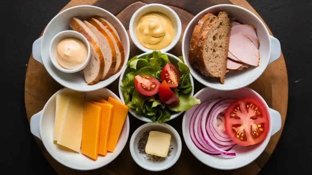 Fresh Ingredients for the Perfect Turkey Sandwich