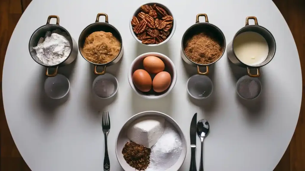 Butter Pecan Cake Ingredients in Harmony