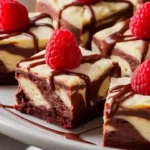 Cheesecake Brownies Freshly Swirled