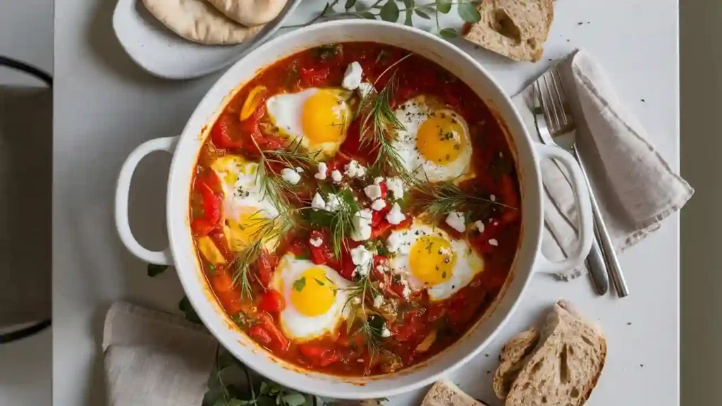 Mediterranean Shakshuka with Herbs