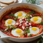 Classic Shakshuka with Poached Eggs