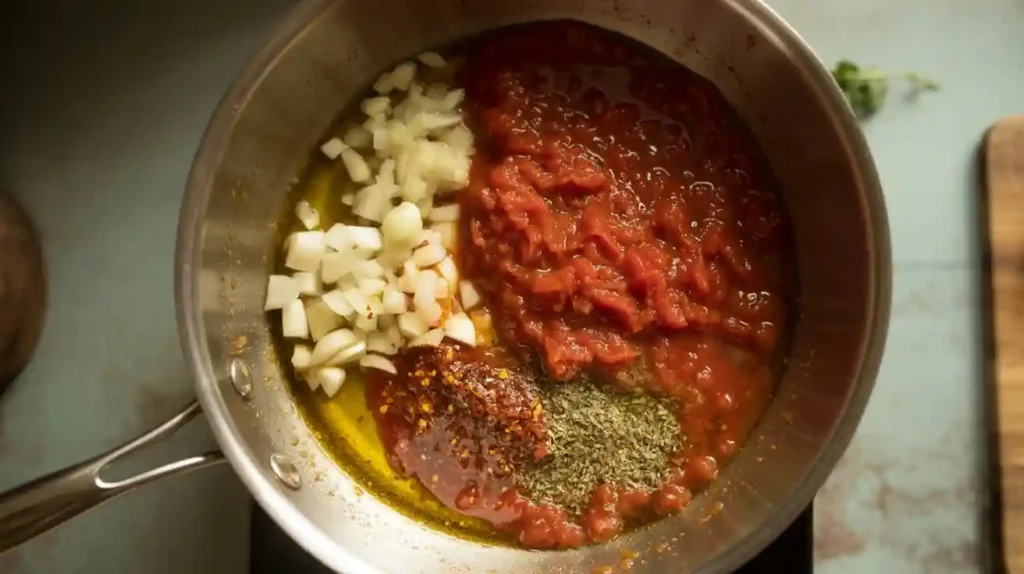 Step-by-Step Instructions for Spicy Marinara Sauce