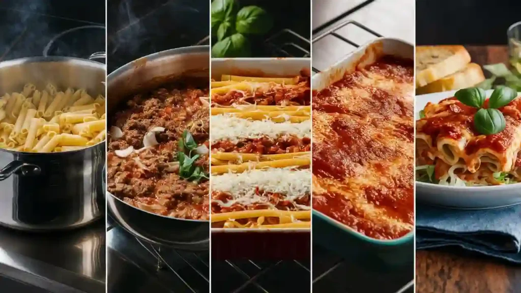 Step-by-Step Baked Ziti Preparation