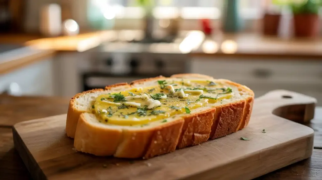 Easy Homemade Vegan Garlic Bread