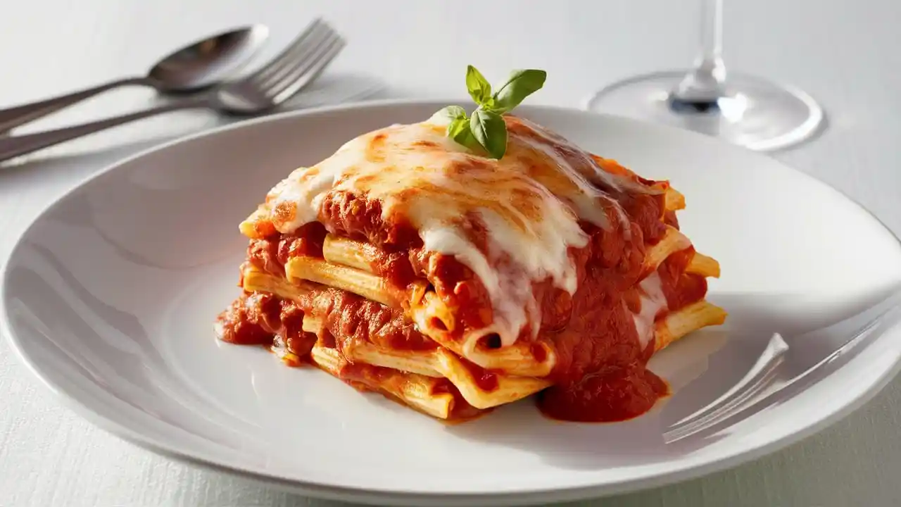 Classic Italian Baked Ziti Dish