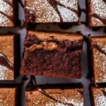 Fudgy Chewy Browkies on Cooling Rack
