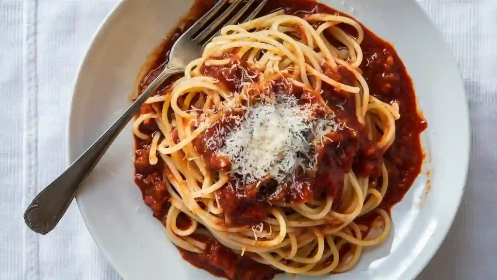 Spaghetti Dinner Preparation