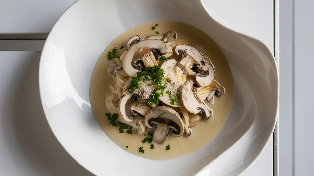 Creamy Mushroom Dish with Fresh Herbs
