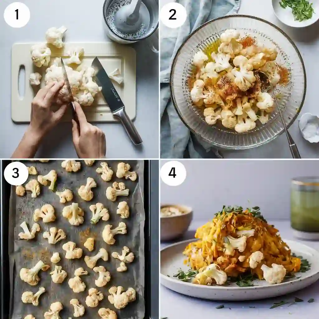 Step-by-Step Cauliflower Recipe Instructions