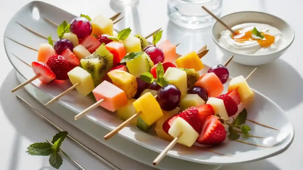 Healthy Fruit Skewers for Kids